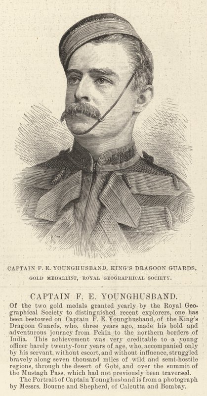 Capitão F E Younghusband, King