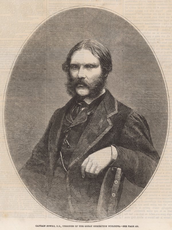 Capitão Fowke, designer do Great Exhibition Building de English School