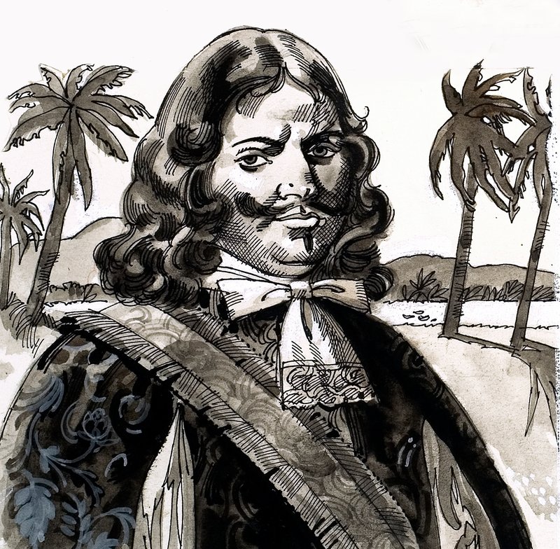 Capitão Henry Morgan na Jamaica de English School