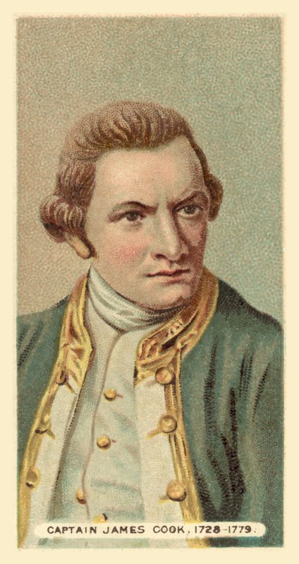 Capitão James Cook de English School