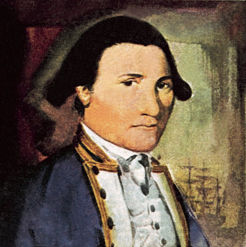 Capitão James Cook de English School