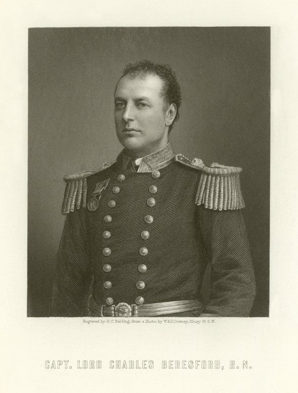 Capitão Lord Charles Beresford de English School
