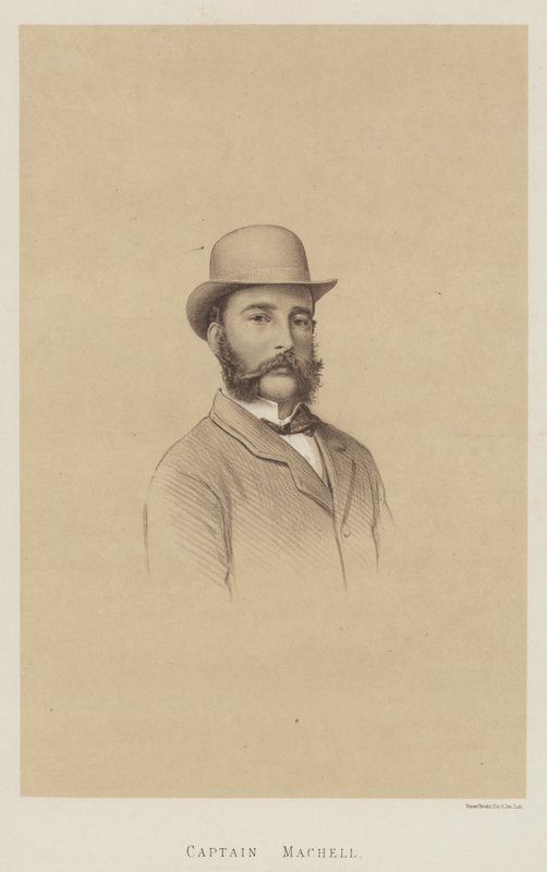 Capitão Machell, "Jem" (litho) de English School