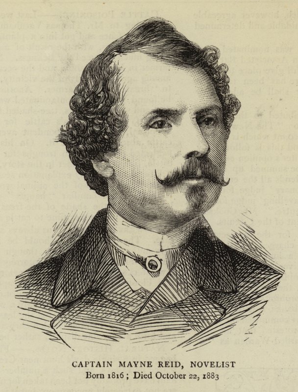 Capitão Mayne Reid, Novelista de English School