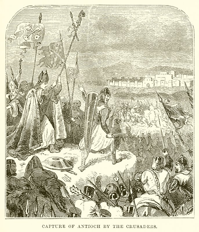 Captura de Antioquia pelos Cruzados de English School