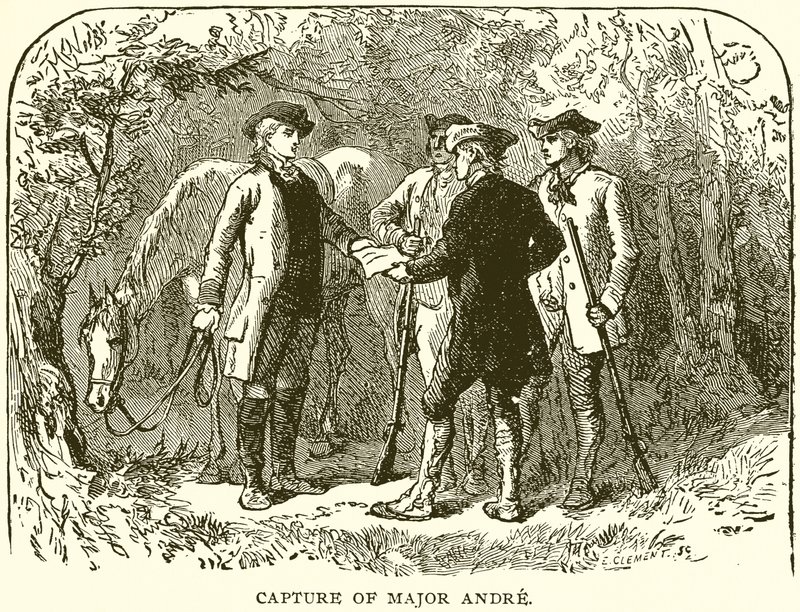 Captura do Major Andre de English School