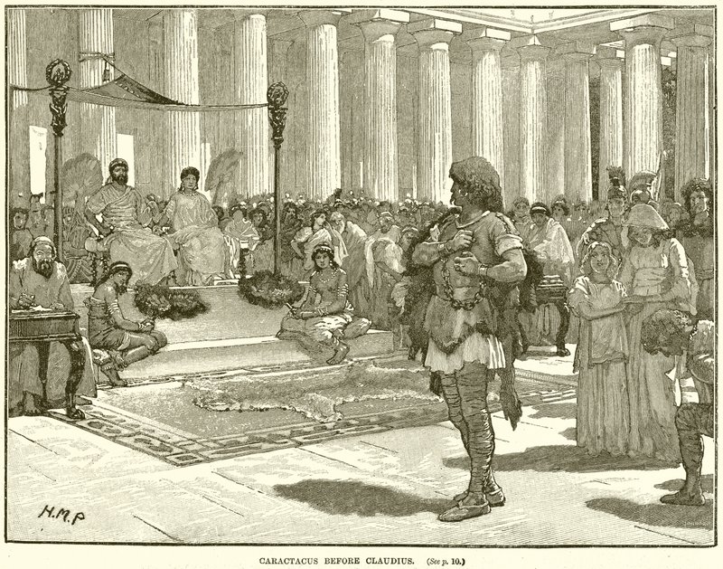 Caractacus antes de Claudius de English School