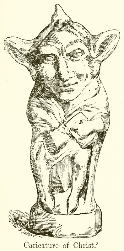 Caricatura de Cristo de English School