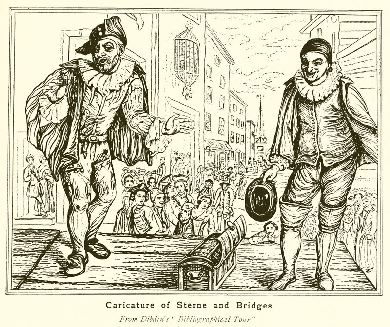 Caricatura de Estrelas e Pontes de English School