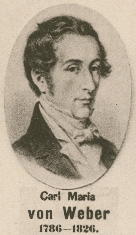Carl Maria von Weber (gravura) de English School