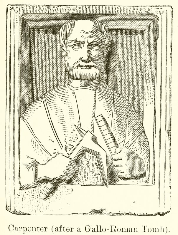 Carpinteiro (depois de um túmulo galo-romano) de English School