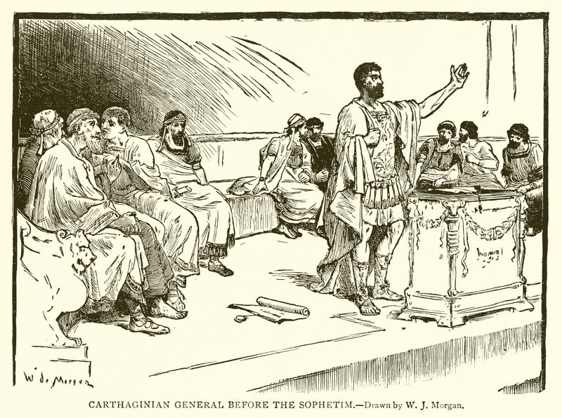 General Carthginiano antes do Sophetim de English School