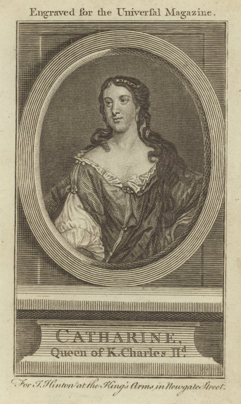 Catharine, rainha do rei Charles II de English School