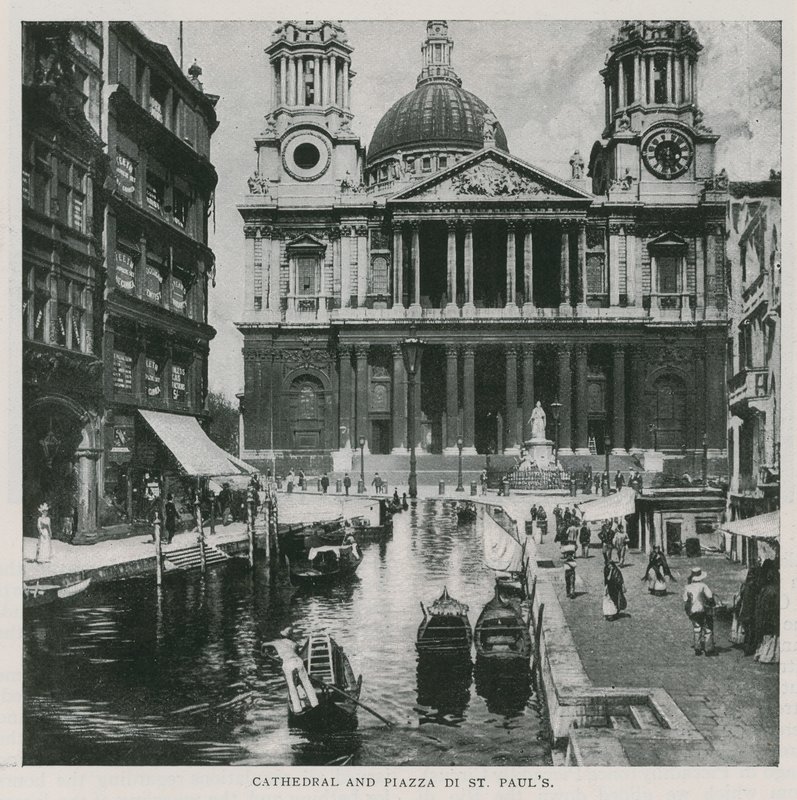 Catedral e Piazza di St Pauls de English School