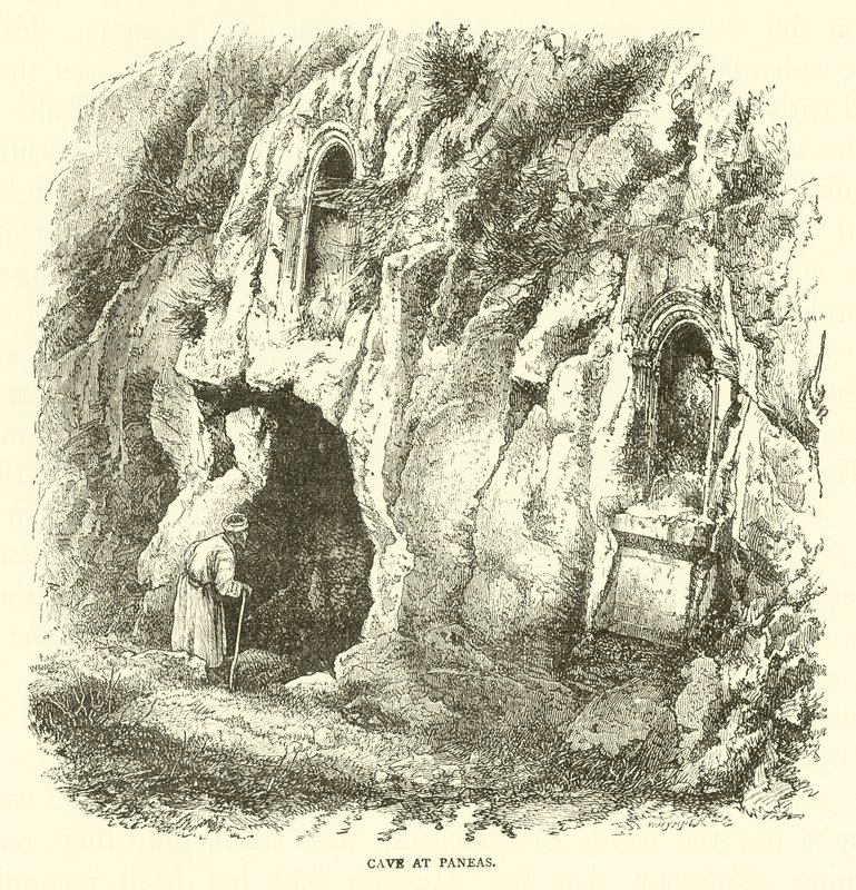 Caverna em Paneas de English School