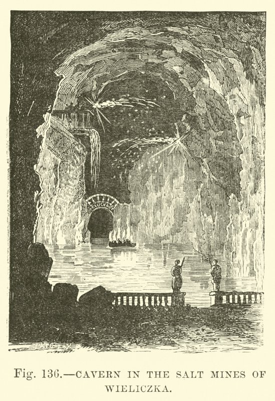 Caverna nas minas de sal de Wieliczka de English School