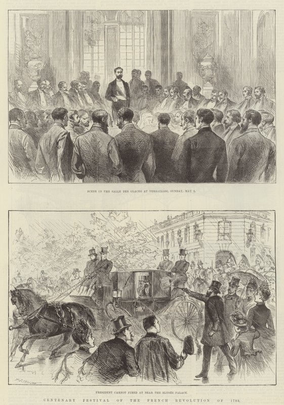 Festival do Centenário da Revolução Francesa de 1789 (gravura) de English School