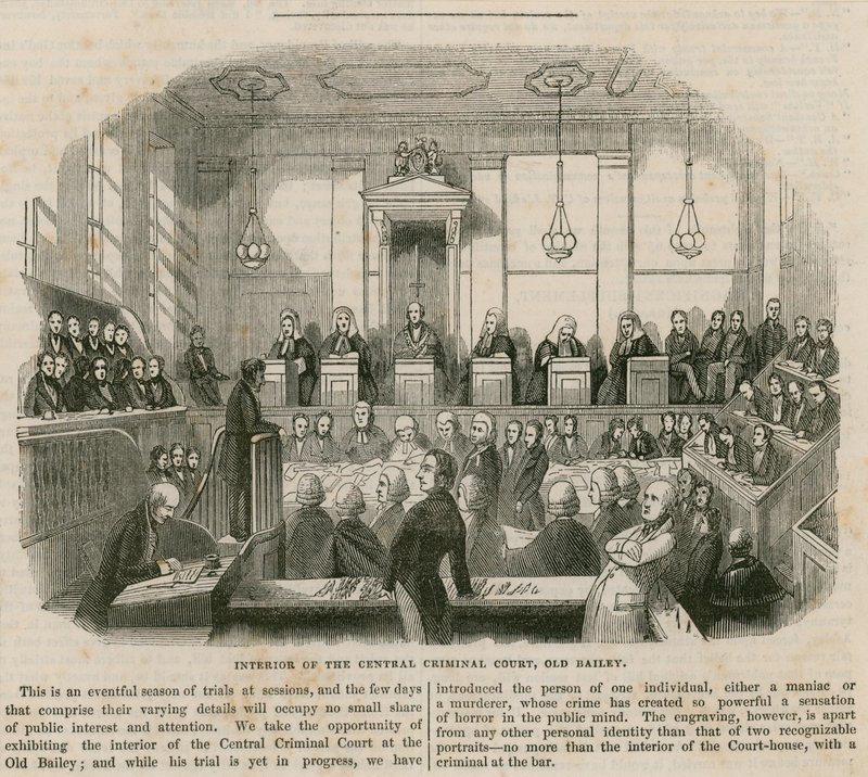 Tribunal Criminal Central, Old Bailey de English School