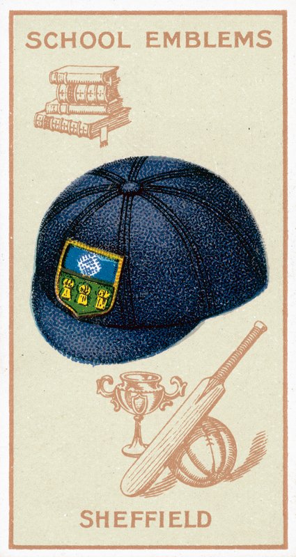 Central Secondary School For Boys, Sheffield, Yorkshire (cor litho) de English School