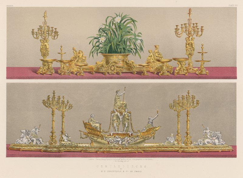 Centrais da MM Christofle e Co de Paris de English School