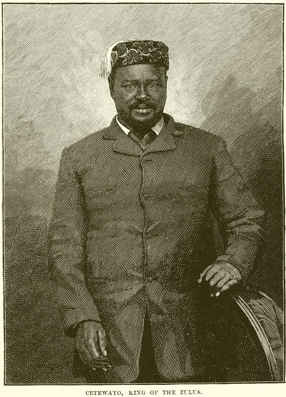 Cetewayo, rei dos zulus de English School