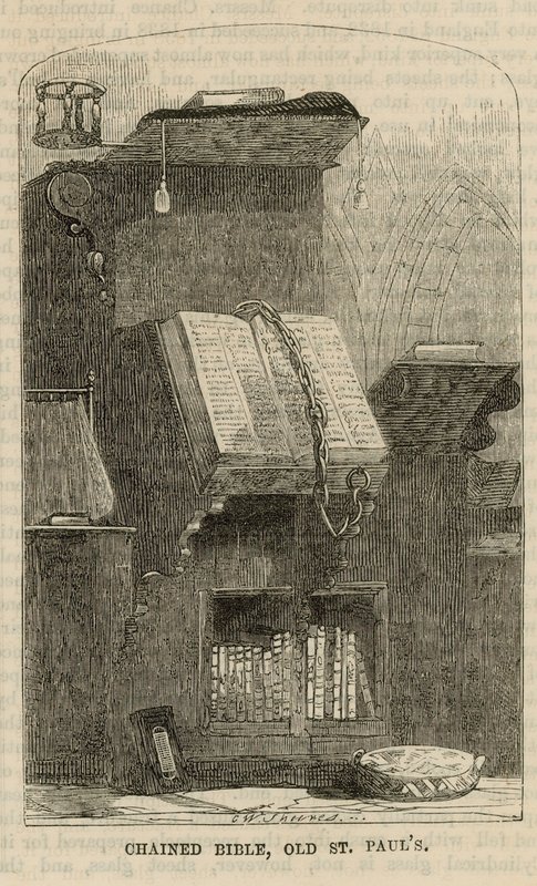 Bíblia acorrentada, Old St Pauls de English School