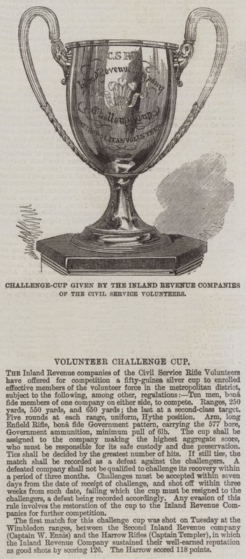 Challenge-Cup dada pelas Companhias da Receita Federal dos Voluntários da Função Pública (gravação) de English School
