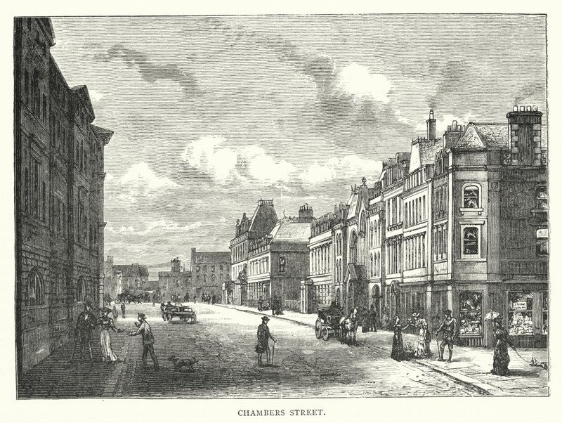 Rua Chambers (gravura) de English School