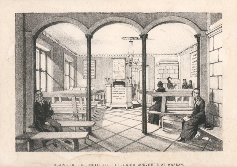 Capela do Instituto para os conversos judeus em Varsóvia de English School