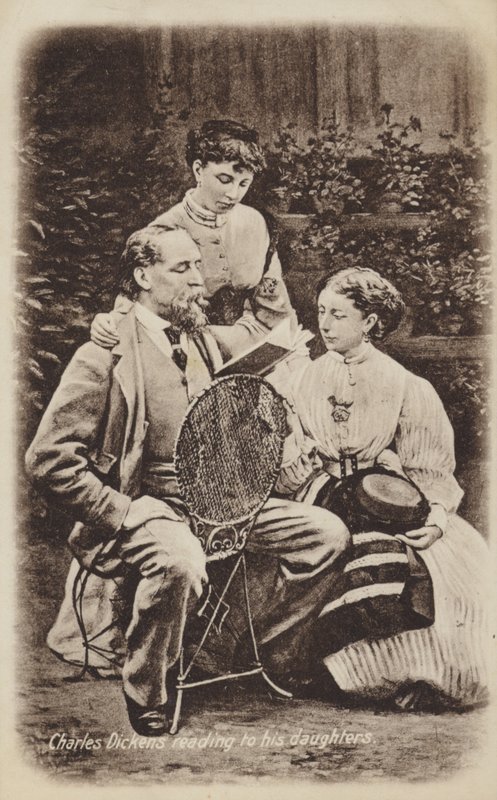 Charles Dickens (1812-1870), romancista inglês de English School