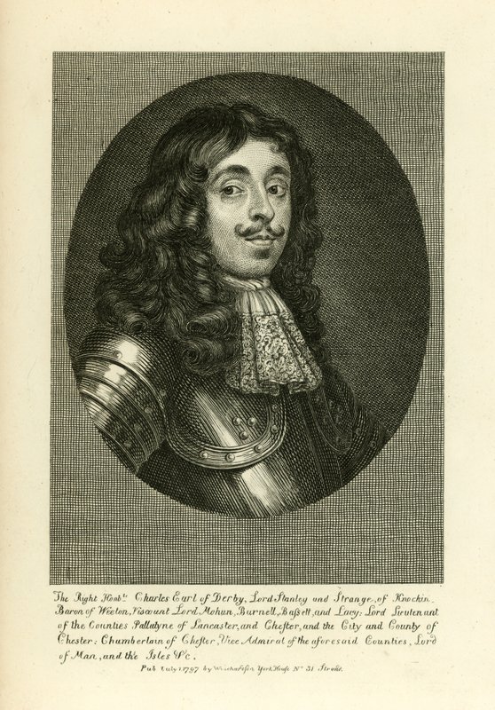 Charles, conde de Derby de English School