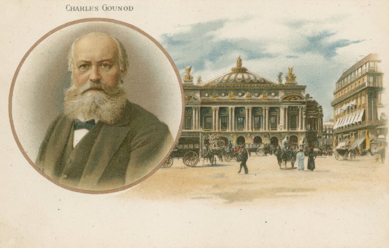 Charles Gounod, compositor francês de English School