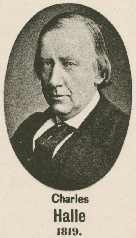 Charles Halle (gravura) de English School