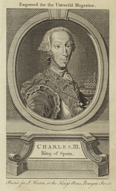 Carlos III, rei da Espanha de English School