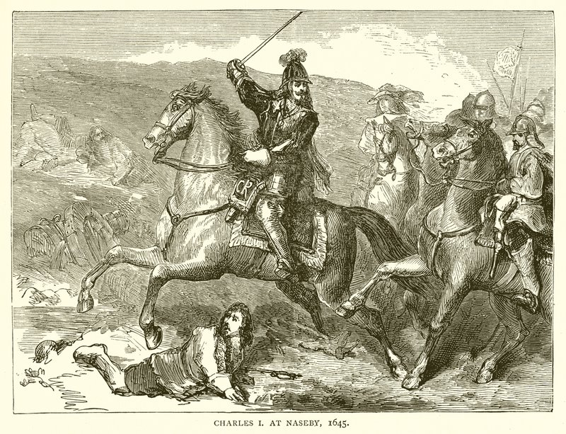 Carlos I de Naseby, 1645 de English School