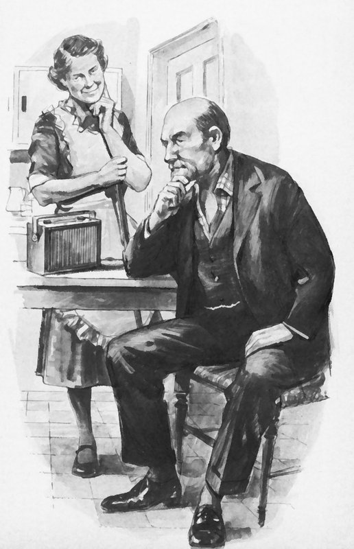 Charles Ives, ouvindo sua mais famosa sinfonia no rádio da empregada doméstica de English School