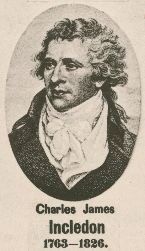 Charles James Incledon (gravura) de English School
