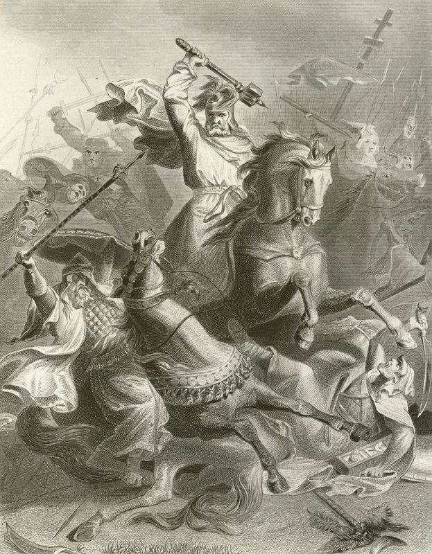 Charles Martel na Tours de English School