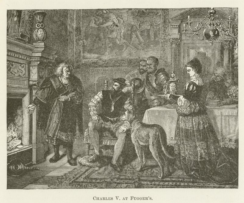 Charles V na Fuggers de English School