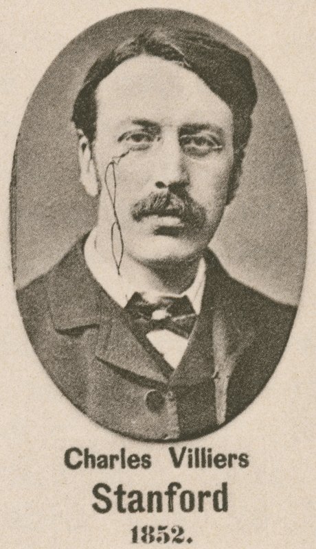 Charles Villiers Stanford (gravura) de English School