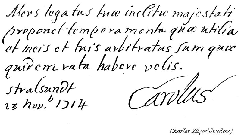 Charles XII (da Suécia) de English School