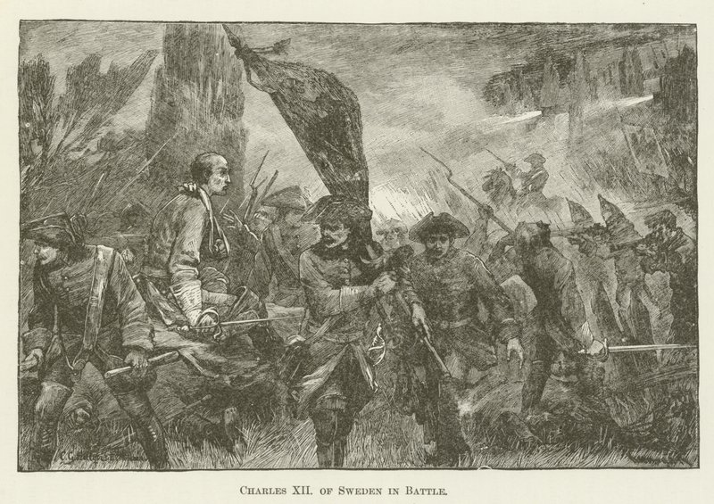 Carlos XII da Suécia em Batalha de English School