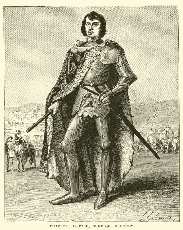 Charles o Rash, duque de Borgonha de English School
