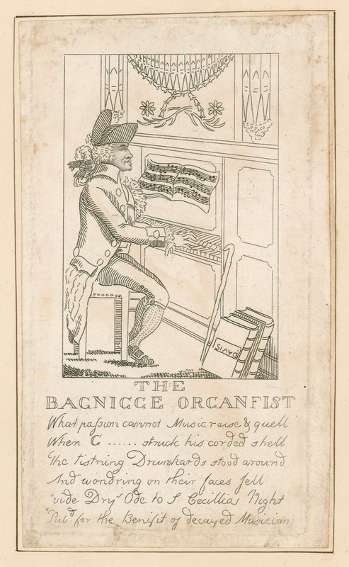 Charley Griffith, o organista de Bagnigge Wells de English School