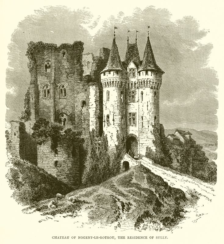Castelo de Nogent-le-Rotrou, a residência de Sully de English School