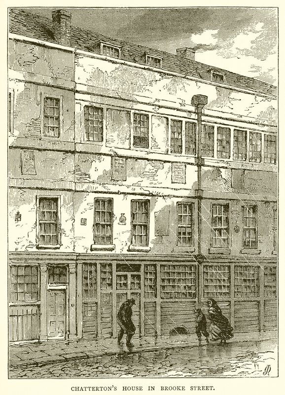 Chattertons House em Brooke Street de English School