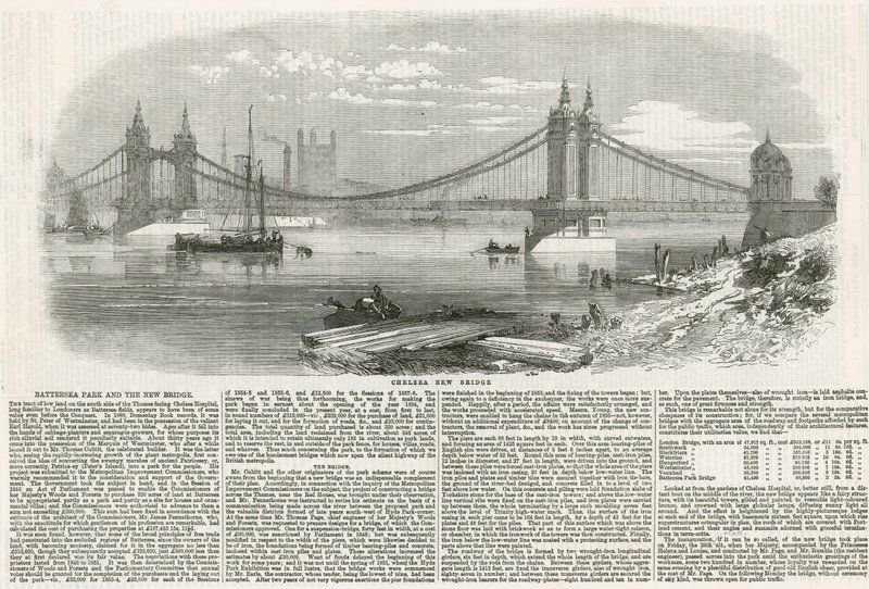 Ponte Suspensa de Chelsea de English School