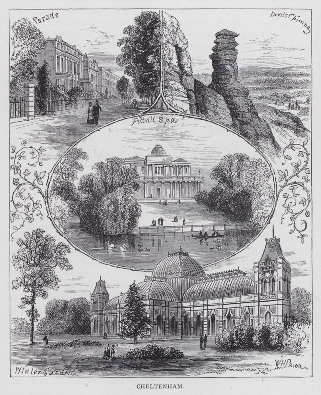 Cheltenham (gravura) de English School