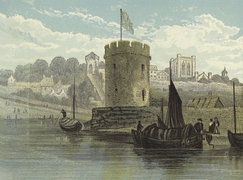 Catedral de Chester, da torre de água de English School