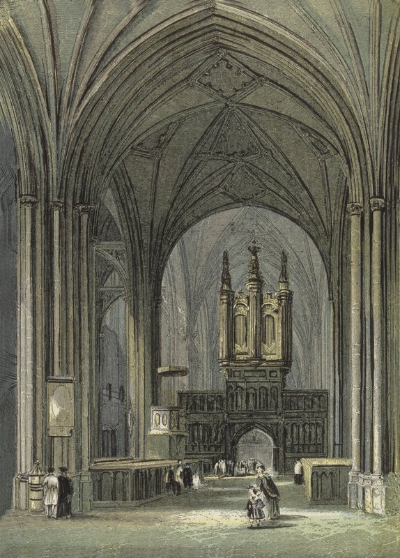 Catedral de Chester, a capela da senhora de English School